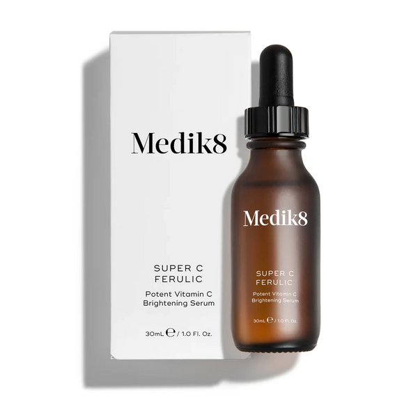 Medik8 Super C Ferulic &mdash; сироватка з 30% вітаміном С та феруловою кислотою для сяйва