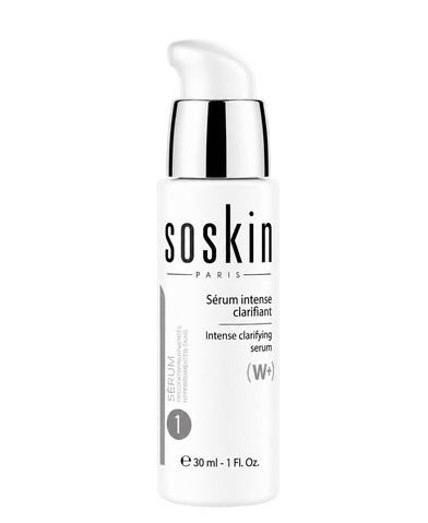 Soskin Intense Clarifying Serum - осветляющая сыворотка для лица, шеи и декольте