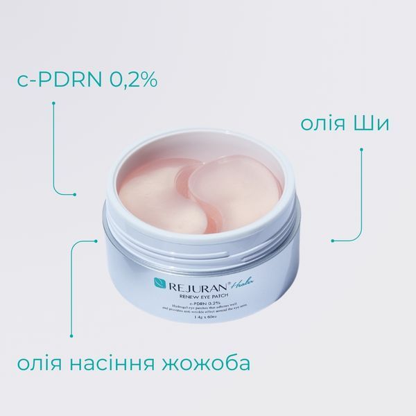 REJURAN Renew Eye Patch - Оновлювальні гелеві патчі під очі з c-PDRN&reg;
