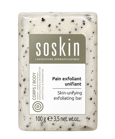 Soskin Skin-Unifying Exfoliating Bar - мыло-скраб для тела