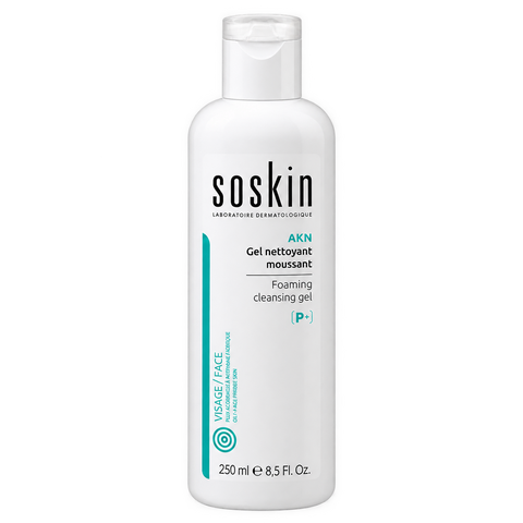 Soskin AKN Foaming Cleansing Gel - очищающий гель-пенка для жирной и комбинированной кожи лица