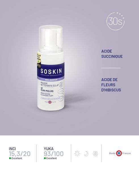 Soskin Brightening Cleansing Foam - осветляющая пенка для умывания лица