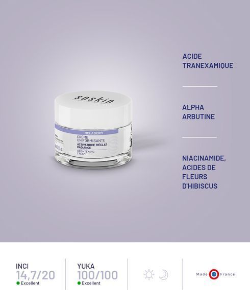 Soskin Brightening Cream - освітлювальний крем для обличчя від пігментних плям