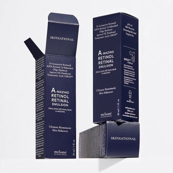 Melum&eacute; A-mazing Retinol Retinal Emulsion &mdash; ночная микроэмульсия с двойным ретиноидом