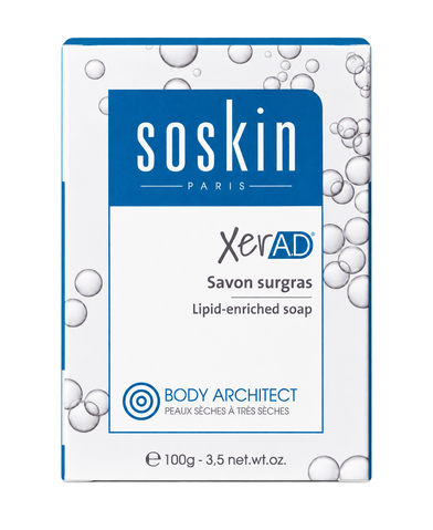 Soskin Xer A.D Savon Surgras - пережиренное мыло с маслом ши для сухой и чувствительной кожи тела