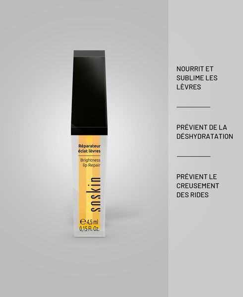 Soskin Brightness Lip Repair - восстанавливающее масло-блеск для губ