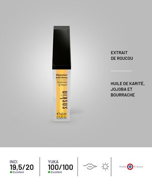 Soskin Brightness Lip Repair - восстанавливающее масло-блеск для губ