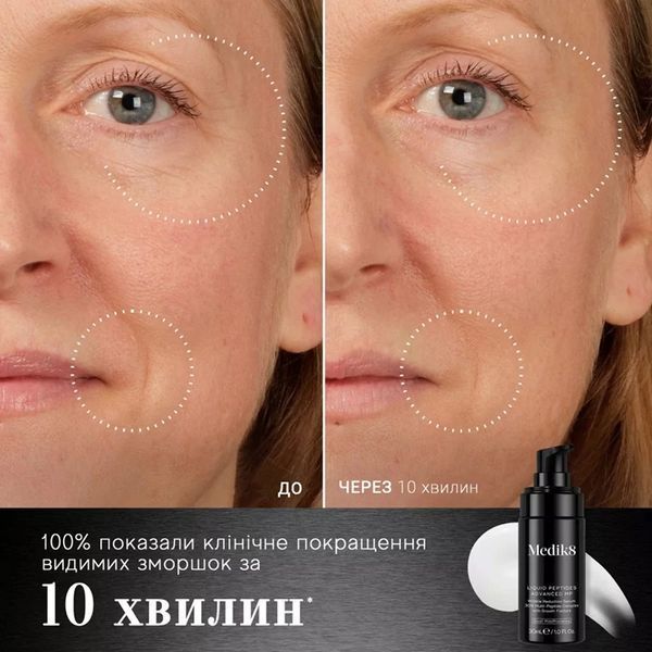 Medik8 Liquid peptides advanced mp - пептидна антивікова сироватка