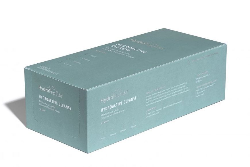 HydroPeptide Micellar Facial Cloths - Очищуючі серветки для обличчя