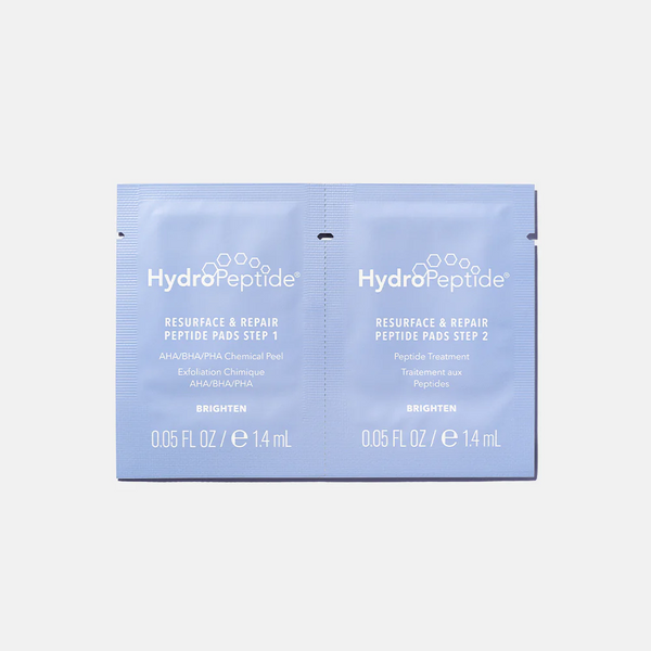 HydroPeptide Resurface & Repair Peptide Pads - двухэтапные пилинг-диски для лица