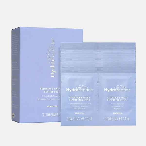 HydroPeptide Resurface & Repair Peptide Pads - двухэтапные пилинг-диски для лица